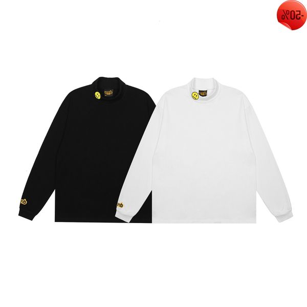 drew embroidered smiling face tide brand high collar hoodie for men and women with the same style loose for lovers high street american, Black
drew embroidered smiling face tide brand high collar hoodie for men and women with the same style loose for lovers high street american, Black