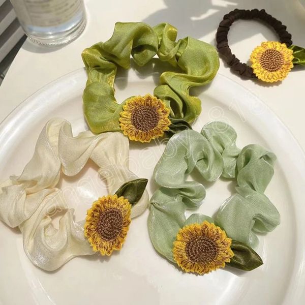 cute sunflower scrunchies elastic rubber hair bands women girls solid headband ponytail holder hair ties accessories fashion, Slivery;white
cute sunflower scrunchies elastic rubber hair bands women girls solid headband ponytail holder hair ties accessories fashion, Slivery;white