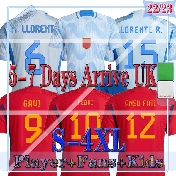 2022 2023 player version soccer jersey morata gerard pedri ferran koke sarabia 21 22 23 maillot foot fans adama ramos thiago, Black;yellow
2022 2023 player version soccer jersey morata gerard pedri ferran koke sarabia 21 22 23 maillot foot fans adama ramos thiago, Black;yellow