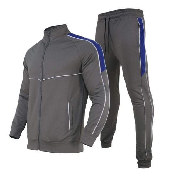 autumn mens tracksuits sportswear coach long sleeve zipper sweater men's sportswear running mountaineering outdoor fitness clothes, Gray
autumn mens tracksuits sportswear coach long sleeve zipper sweater men's sportswear running mountaineering outdoor fitness clothes, Gray