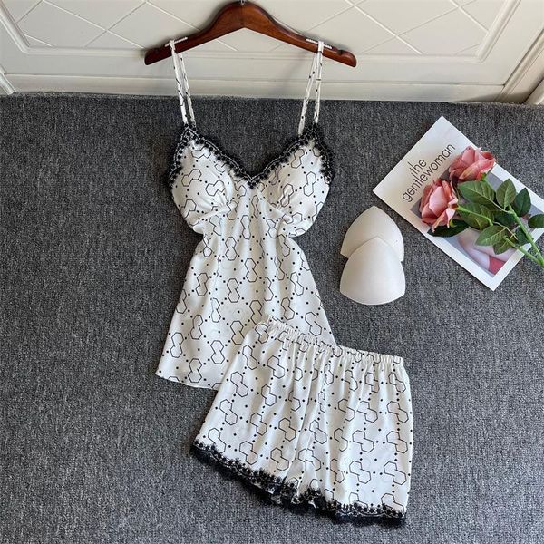white print flower sleepwears sleep set intimate lingerie casual home clothing, Black;red
white print flower sleepwears sleep set intimate lingerie casual home clothing, Black;red