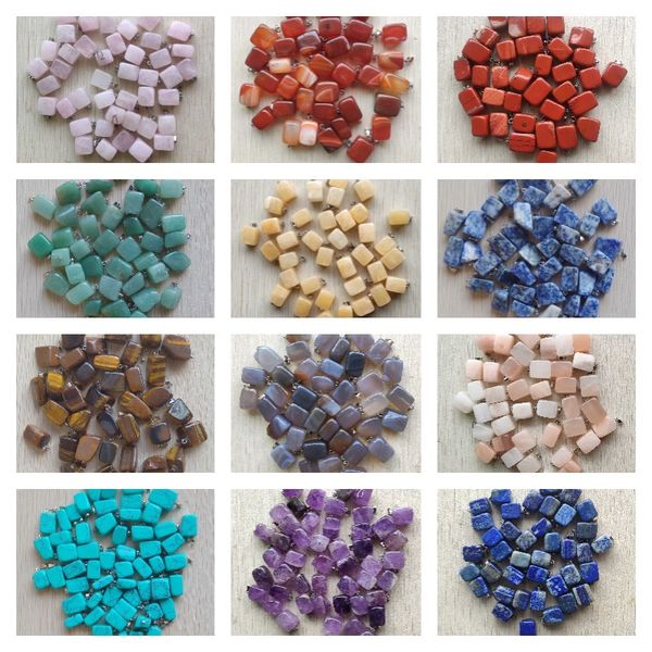 selling trendy assorted natural stone charms mixed irregular shape quartz agate pendants jewelry, Bronze;silver
selling trendy assorted natural stone charms mixed irregular shape quartz agate pendants jewelry, Bronze;silver