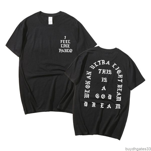men's t shirt kanyes west pablo t shirt summer men women i feel like paul letter print short sleeves season 3 t-shirt hip hop cotton te, White;black
men's t shirt kanyes west pablo t shirt summer men women i feel like paul letter print short sleeves season 3 t-shirt hip hop cotton te, White;black