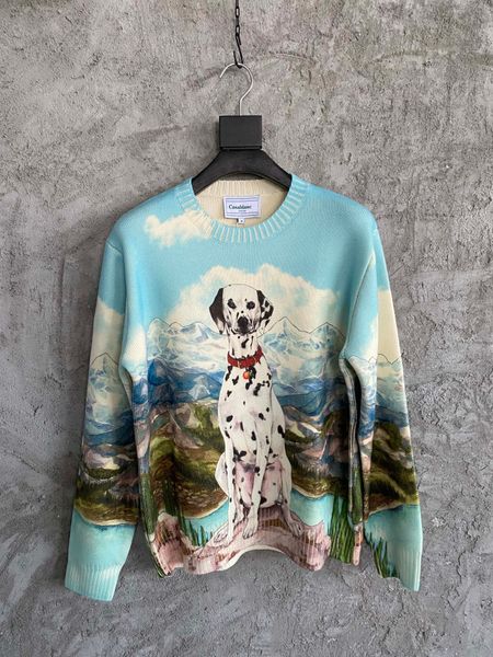fashion mens sweater autumn winter new us size loose version pullover sweater spotted dog print design brand casual sweaters, White;black
fashion mens sweater autumn winter new us size loose version pullover sweater spotted dog print design brand casual sweaters, White;black
