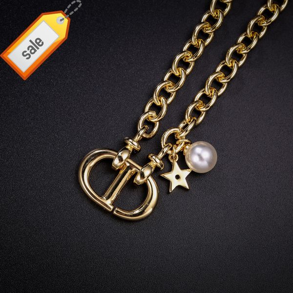 luxury designer necklaces for women d family letter cd women's 20-year new dijia pearl fashion net red, Silver
luxury designer necklaces for women d family letter cd women's 20-year new dijia pearl fashion net red, Silver