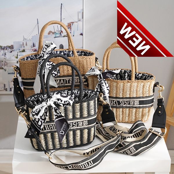 designer bags ins style large capacity straw woven shoulder women's ribbon leisure outdoor vacation bucket bag
designer bags ins style large capacity straw woven shoulder women's ribbon leisure outdoor vacation bucket bag