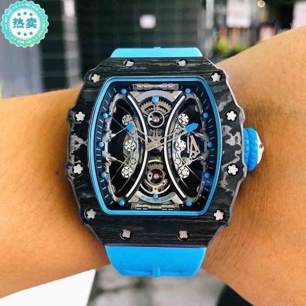 watch business leisure richa rm53 01 automatic mechanical black carbon fiber tape luminous mill r watch male, Slivery;brown
watch business leisure richa rm53 01 automatic mechanical black carbon fiber tape luminous mill r watch male, Slivery;brown