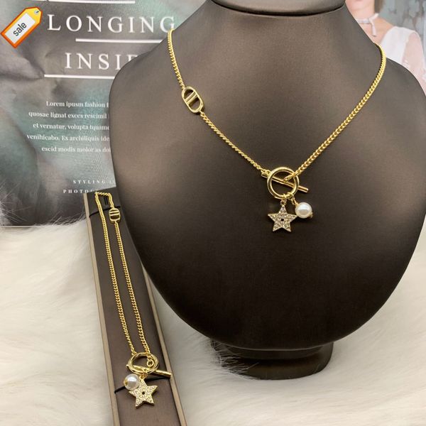 luxury designer necklaces for women d family necklace / dijia new letter diamond inlaid pearl star neck chain bracelet simple temperament je, Silver
luxury designer necklaces for women d family necklace / dijia new letter diamond inlaid pearl star neck chain bracelet simple temperament je, Silver