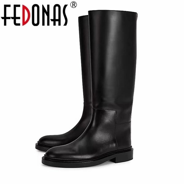 boots fedonas ins women knee high genuine leather heeled autumn winter warm shoes woman snow motorcycle 220902, Black
boots fedonas ins women knee high genuine leather heeled autumn winter warm shoes woman snow motorcycle 220902, Black