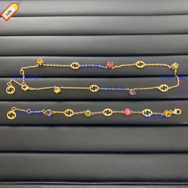 luxury designer necklaces for women g family necklace / gujia new letter color diamond matching sweater chain bracelet women's fashion, Silver
luxury designer necklaces for women g family necklace / gujia new letter color diamond matching sweater chain bracelet women's fashion, Silver