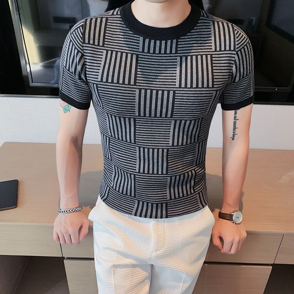crewneck sweater men's autumn slim striped short sleeve pullover hip hop couple casual print sweater s-4xl, White;black
crewneck sweater men's autumn slim striped short sleeve pullover hip hop couple casual print sweater s-4xl, White;black
