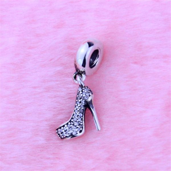 authentic 925 sterling silver beads stiletto silver dangle with cubic zirconia fits pandora style bracelets new charms shippi1819, Black
authentic 925 sterling silver beads stiletto silver dangle with cubic zirconia fits pandora style bracelets new charms shippi1819, Black