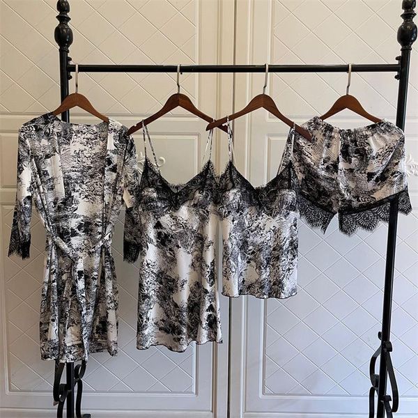 patchwork lace homewear casual sleepwear nightwear sleep set pajamas suit, Black;red
patchwork lace homewear casual sleepwear nightwear sleep set pajamas suit, Black;red