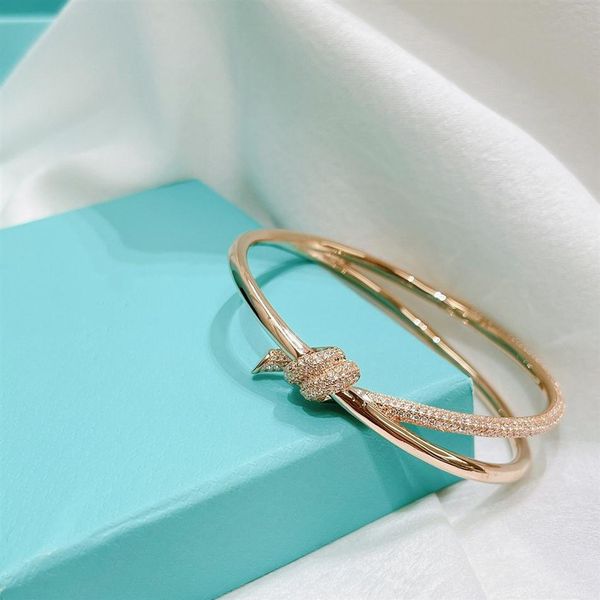 bangle knot double line bracelet women's sterling silver minority high sense gold t home couple bracelet men's fashion290x, Black
bangle knot double line bracelet women's sterling silver minority high sense gold t home couple bracelet men's fashion290x, Black