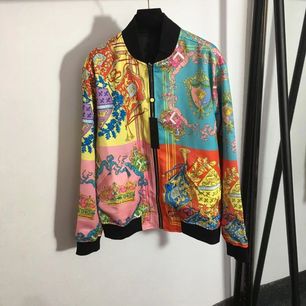 22 designers jackets fashion jacket coat women patchwork vintage print long-sleeved with zipper jacket double-sided xl luxurys sportswear st, Black;brown
22 designers jackets fashion jacket coat women patchwork vintage print long-sleeved with zipper jacket double-sided xl luxurys sportswear st, Black;brown