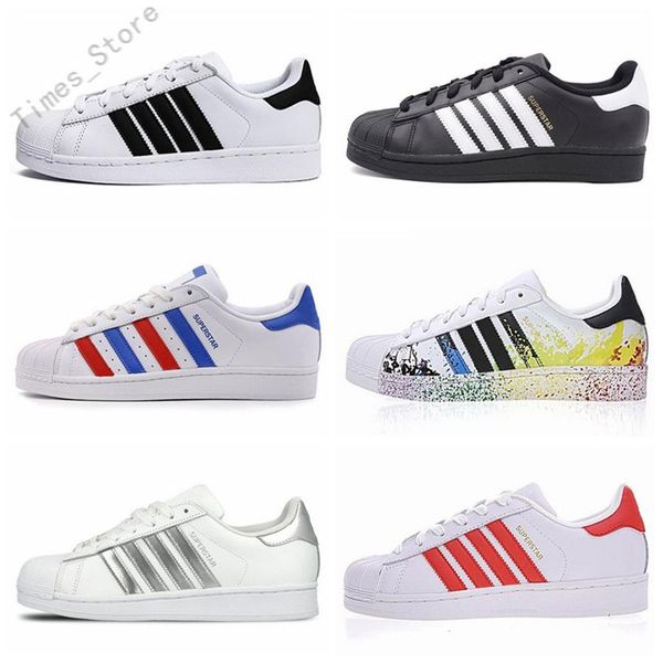 2021 superstar white black casual shoes pink blue gold superstars 80s pride sneakers super star women men sport eu sz36-45 c1963127, Black;brown
2021 superstar white black casual shoes pink blue gold superstars 80s pride sneakers super star women men sport eu sz36-45 c1963127, Black;brown