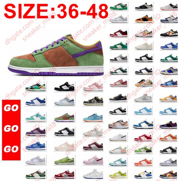 new designer casual shoes men women lows panda unc triple pink blue raspberry shades of green grey fog mens trainers outdoor sneakers, Black;white
new designer casual shoes men women lows panda unc triple pink blue raspberry shades of green grey fog mens trainers outdoor sneakers, Black;white