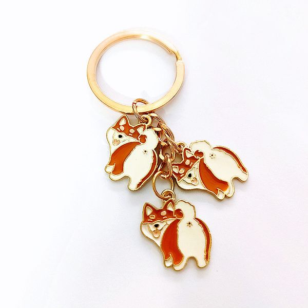 new key ring key chain shiba-inu akita dog puppy handmade animal gift trend lovely cute cartoon backpack car pendant dk0022, Silver
new key ring key chain shiba-inu akita dog puppy handmade animal gift trend lovely cute cartoon backpack car pendant dk0022, Silver