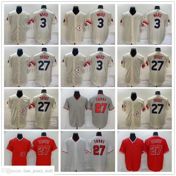 new baseball 27 mike trout jerseys stitched 3 taylor ward jersey breathable sport beige red black white home away blank men size s-xxxl, Blue;black
new baseball 27 mike trout jerseys stitched 3 taylor ward jersey breathable sport beige red black white home away blank men size s-xxxl, Blue;black