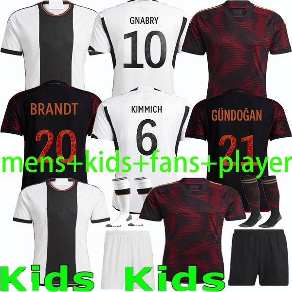 2022 gnabry werner soccer jersey fans kroos draxler reus hummels muller gotze world cup football shirt germanies men kids kit 22 23, Black;yellow
2022 gnabry werner soccer jersey fans kroos draxler reus hummels muller gotze world cup football shirt germanies men kids kit 22 23, Black;yellow