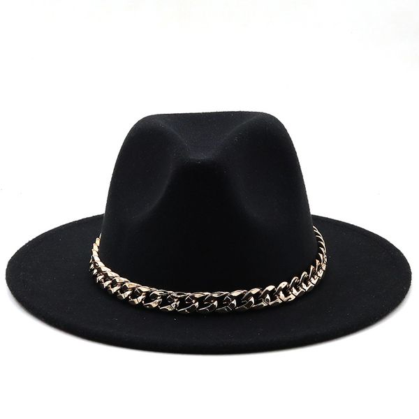 small hat autumn winter british style woolen jazz men women european and american chain big brim fashion brim felt c, Blue;gray
small hat autumn winter british style woolen jazz men women european and american chain big brim fashion brim felt c, Blue;gray