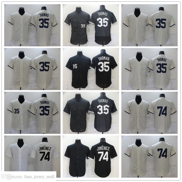 new baseball 35 frank thomas jerseys stitched 74 eloy jimenez jersey breathable sport black white home away blank size s-xxxl, Blue;black
new baseball 35 frank thomas jerseys stitched 74 eloy jimenez jersey breathable sport black white home away blank size s-xxxl, Blue;black