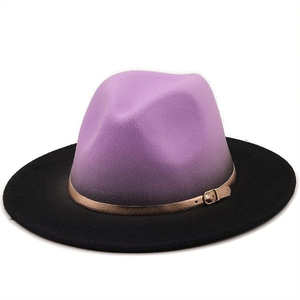 small hat autumn winter men s ladies new painted woolen fedora hat european and american style british big brim cross-bord, Blue;gray
small hat autumn winter men s ladies new painted woolen fedora hat european and american style british big brim cross-bord, Blue;gray