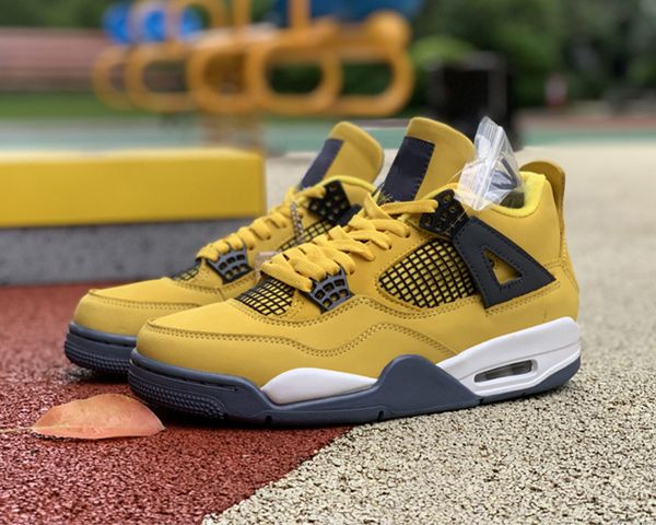 jumpman 4 gs basketball shoes yellow lightning low men women designer outdoor sports sneakers with original box, Black
jumpman 4 gs basketball shoes yellow lightning low men women designer outdoor sports sneakers with original box, Black