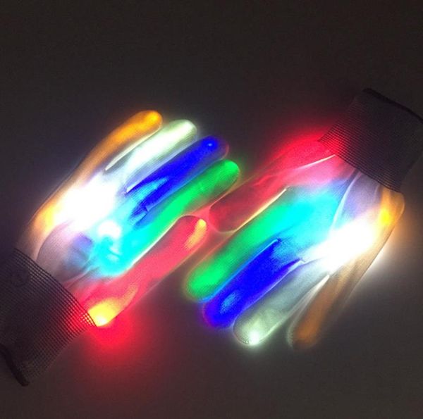 new hand bones led glow halloween children's gloves rainbow fluorescent props flash toys
new hand bones led glow halloween children's gloves rainbow fluorescent props flash toys