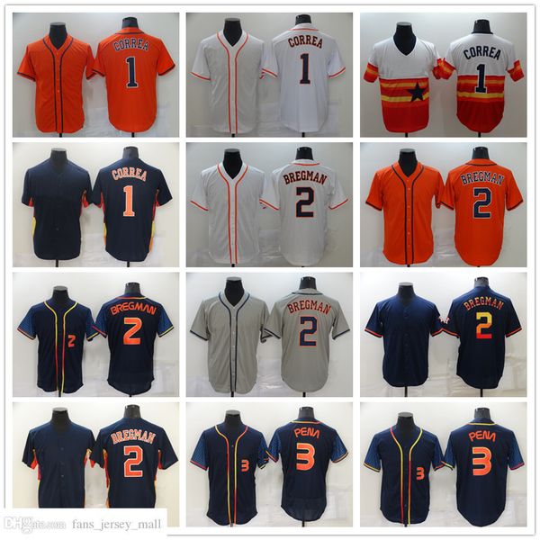 new baseball 1 carlos correa jerseys stitched 2 alex bregman 3 jeremy pena jersey breathable sport orange white black home away blank size s, Blue;black
new baseball 1 carlos correa jerseys stitched 2 alex bregman 3 jeremy pena jersey breathable sport orange white black home away blank size s, Blue;black