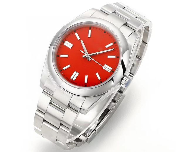 fashion classic montres mouvement watch 36mm 41 automatic steel bracelet folding buckle luminous design orange light sub with box loupe wome, Slivery;brown
fashion classic montres mouvement watch 36mm 41 automatic steel bracelet folding buckle luminous design orange light sub with box loupe wome, Slivery;brown