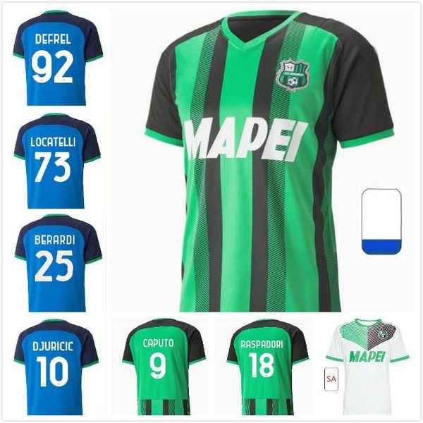 college wear21 22 sassuolo soccer jerseys caputo traore muldur berardi djuricic home away 3rd football shirt m.lopez boga defrel locatelli r, Black
college wear21 22 sassuolo soccer jerseys caputo traore muldur berardi djuricic home away 3rd football shirt m.lopez boga defrel locatelli r, Black