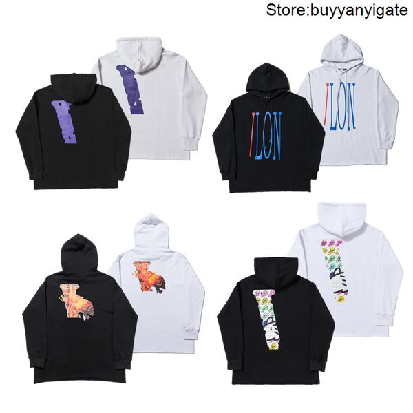 designer vlones classic luxury hoodie lightning reflective large v printed autumn and winter fashion mens and womens high street hoodeds, Black
designer vlones classic luxury hoodie lightning reflective large v printed autumn and winter fashion mens and womens high street hoodeds, Black