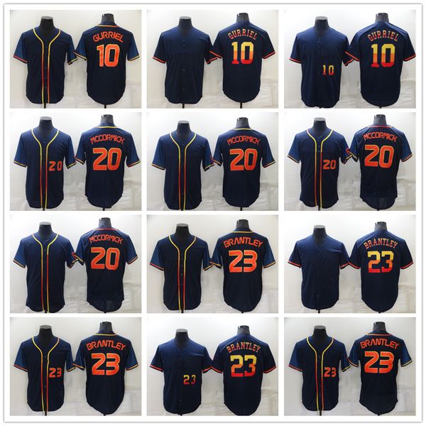 ncaa baseball 20 chas mccormick jerseys stitched 23 michael brantley 10 yuli gurriel jersey breathable sport black home away blank size s-xx, Blue;black
ncaa baseball 20 chas mccormick jerseys stitched 23 michael brantley 10 yuli gurriel jersey breathable sport black home away blank size s-xx, Blue;black