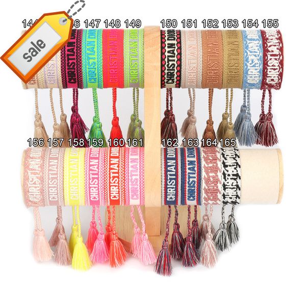 luxury brand design bracelet d family embroidered letter men's and women's tassels bohemian woven rope wrist band, Golden;silver
luxury brand design bracelet d family embroidered letter men's and women's tassels bohemian woven rope wrist band, Golden;silver
