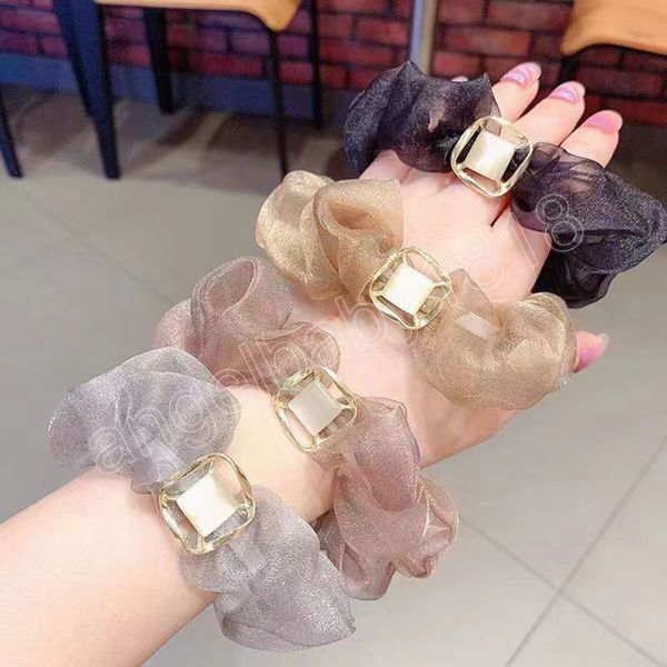 fashion solid color organza hairbands korean elastic hair bands for women sweet ponytail holder girls hair accessories, Slivery;white
fashion solid color organza hairbands korean elastic hair bands for women sweet ponytail holder girls hair accessories, Slivery;white