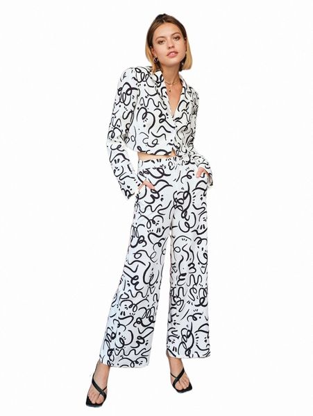 women's suits & blazers x donna adi allover print wide leg pants h1rl#, White;black
women's suits & blazers x donna adi allover print wide leg pants h1rl#, White;black