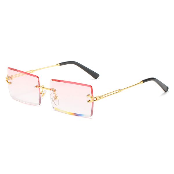 small rimless rectangle sunglasses tinted trendy frameless vintage transparent square glasses eyewear storage bag outfits metal frame eyewea, White;black
small rimless rectangle sunglasses tinted trendy frameless vintage transparent square glasses eyewear storage bag outfits metal frame eyewea, White;black