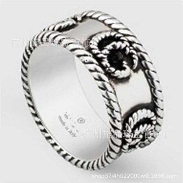 designer jewelry rings gujia s925 sterling silver ring is worn-out with a complete range of double g daisy rings for men and women han251f
designer jewelry rings gujia s925 sterling silver ring is worn-out with a complete range of double g daisy rings for men and women han251f