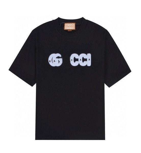 222ss designer cursive balenciga cc t shirt joint name g letter printing cotton short balanciagas sleeve men's and women's casual, White;black
222ss designer cursive balenciga cc t shirt joint name g letter printing cotton short balanciagas sleeve men's and women's casual, White;black