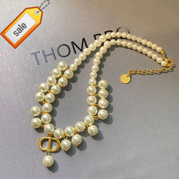 luxury designer necklaces for women d family letter pearl necklace simple and versatile collarbone chain design sense niche neckchain 2022 n, Silver
luxury designer necklaces for women d family letter pearl necklace simple and versatile collarbone chain design sense niche neckchain 2022 n, Silver