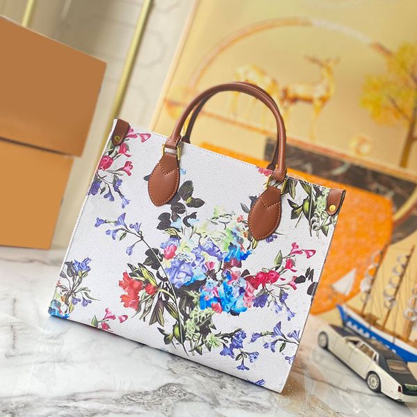 34/41cm women tote bags flower large handbags shoulder shop bags canvas genuine leather capacity open beach totes classic letter printe 2 st
34/41cm women tote bags flower large handbags shoulder shop bags canvas genuine leather capacity open beach totes classic letter printe 2 st