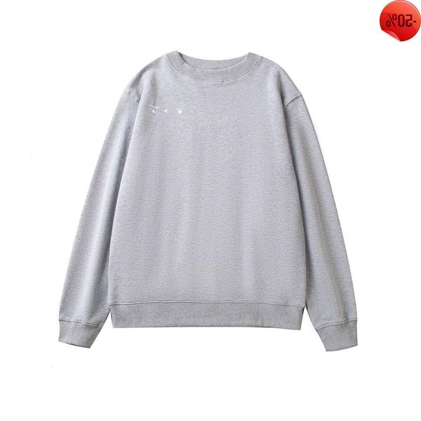 2021 autumn winter new high version off taped embroidered arrow round neck sweater for men and women, Black
2021 autumn winter new high version off taped embroidered arrow round neck sweater for men and women, Black
