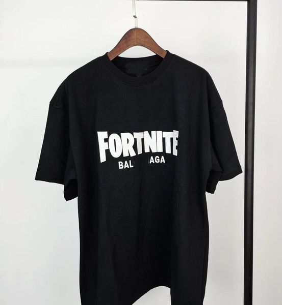 222ss designer cursive balenciga t shirt fortnlte classic printing cotton short balanciagas sleeve men's and women's casual t-shir, White;black
222ss designer cursive balenciga t shirt fortnlte classic printing cotton short balanciagas sleeve men's and women's casual t-shir, White;black