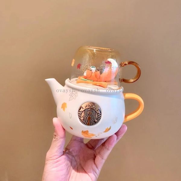 starbucks cup 2022 mugs mid-autumn festival autumn forest style fox leaf cup pot combination set bronze mug
starbucks cup 2022 mugs mid-autumn festival autumn forest style fox leaf cup pot combination set bronze mug