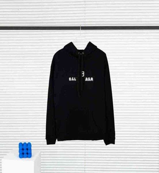 222ss designer hoodie luxury balanciagas classic worn hole cola print back letter printing pullover men's and women's hooded jacke, Black
222ss designer hoodie luxury balanciagas classic worn hole cola print back letter printing pullover men's and women's hooded jacke, Black