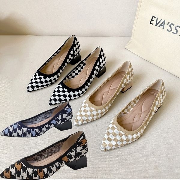 dress shoes high heels women's spring and autumn style summer pointed knitting fashion breathable size 43 large shoes rent 220902, Black
dress shoes high heels women's spring and autumn style summer pointed knitting fashion breathable size 43 large shoes rent 220902, Black