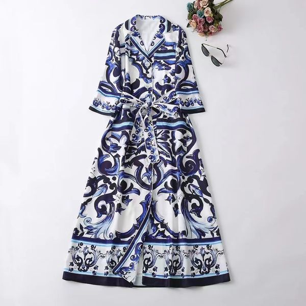 casual dresses new european and american women's wear for winter 2022 seven-cent sleeve suit collar royal blue print fashionable belt d, Black;gray
casual dresses new european and american women's wear for winter 2022 seven-cent sleeve suit collar royal blue print fashionable belt d, Black;gray