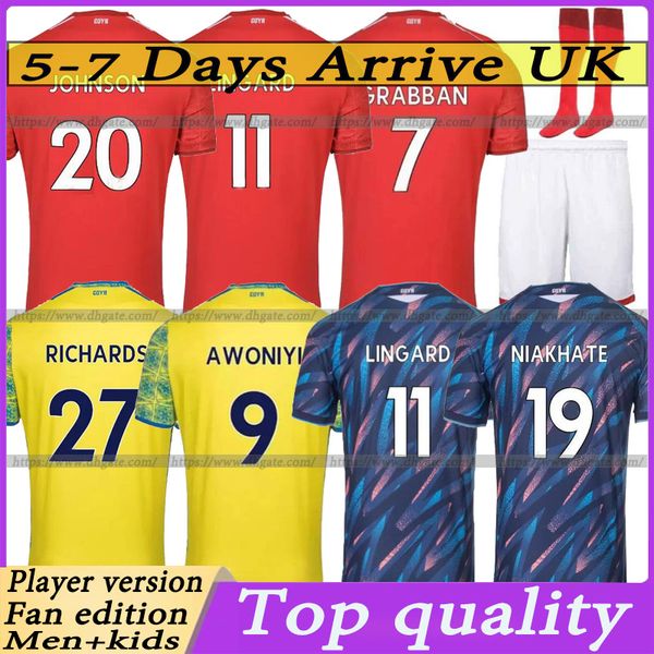 22 23 nottingham grabban soccer jersey johnson surridge 2022 forest awoniyi ameobi mighten krovinovic zinckernagel lingard football shirt me, Black;yellow
22 23 nottingham grabban soccer jersey johnson surridge 2022 forest awoniyi ameobi mighten krovinovic zinckernagel lingard football shirt me, Black;yellow