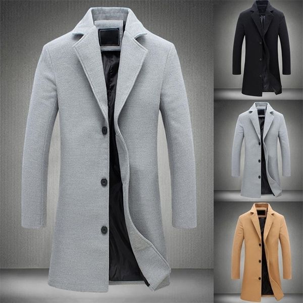 men's trench coats winter men coat single breasted decorative jacket easy match polyester keep warm male overcoat for office clothing 2, Tan;black
men's trench coats winter men coat single breasted decorative jacket easy match polyester keep warm male overcoat for office clothing 2, Tan;black